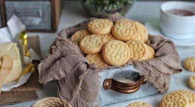 Biscoito caseiro amanteigado