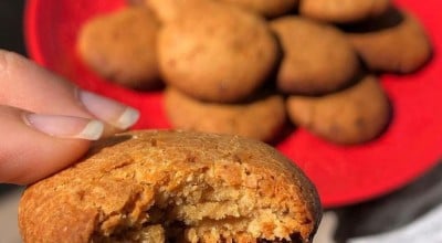 Biscoito de amendoim sem glúten