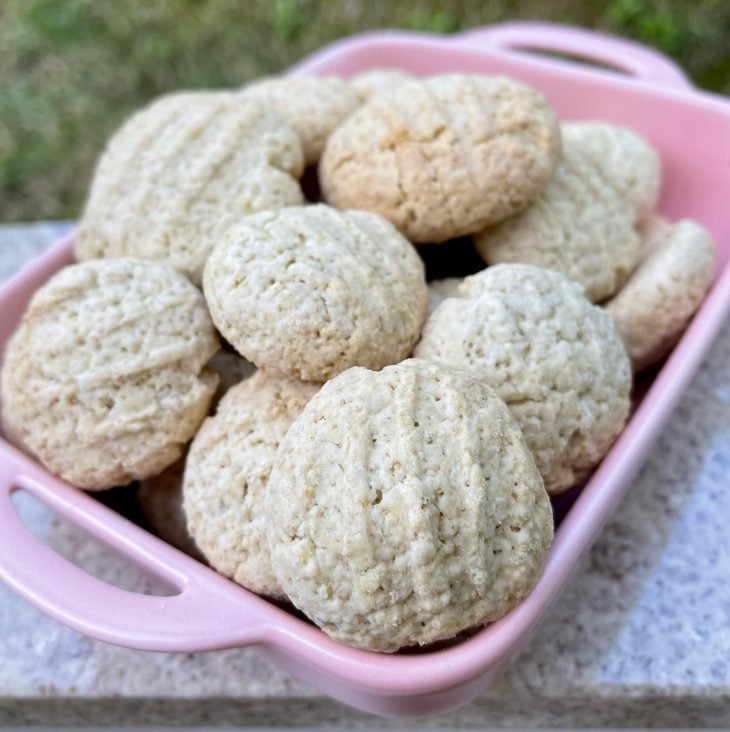 Biscoito de aveia e polvilho