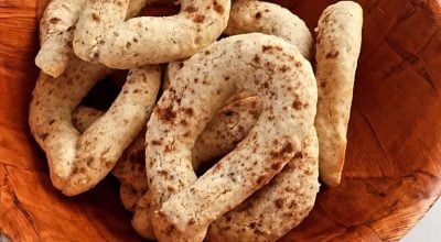 Biscoito de canela sem glúten e sem lactose