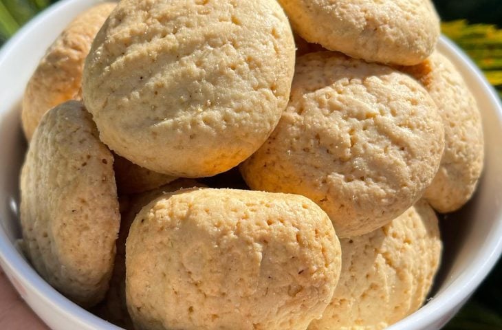 Biscoito de limão com aveia