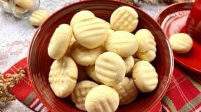 Biscoito de maizena com leite em pó
