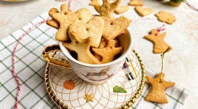 Biscoito de Natal amanteigado
