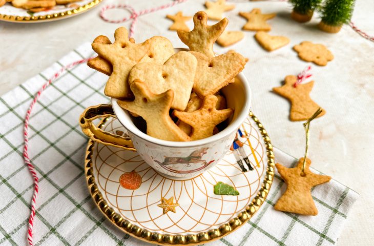 Biscoito de Natal amanteigado