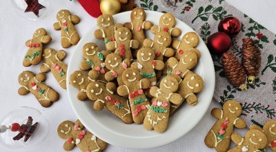 Biscoito de Natal americano (Gingerbread cookies)