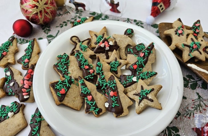 Biscoito de Natal de nozes