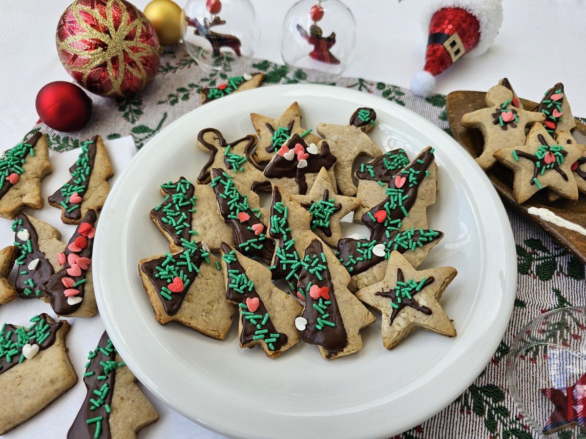 Biscoito de Natal de nozes