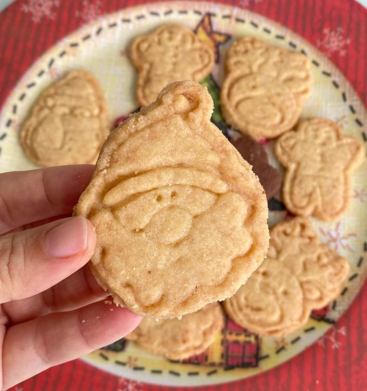 Biscoito de Natal simples