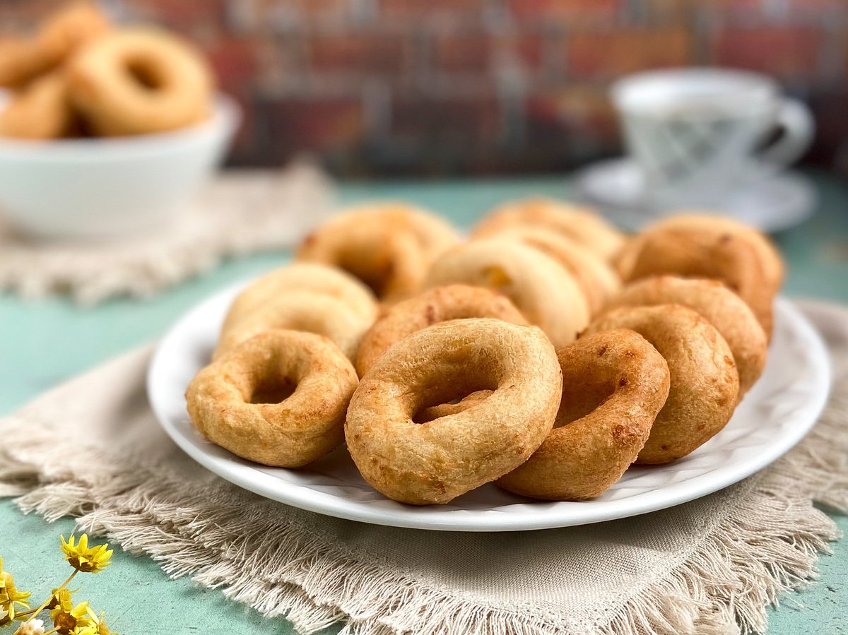 Biscoito de polvilho doce frito