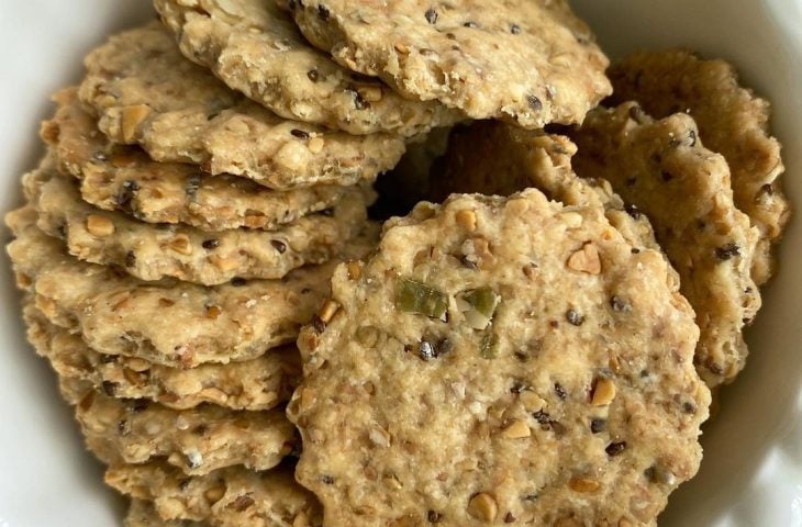 Biscoito de semente de abóbora