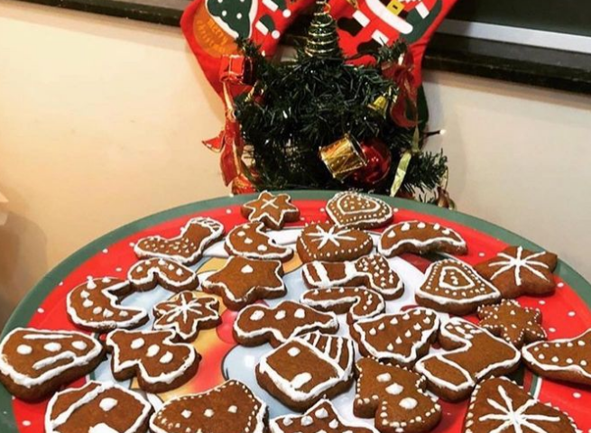 Biscoito gingerbread com farinha de arroz