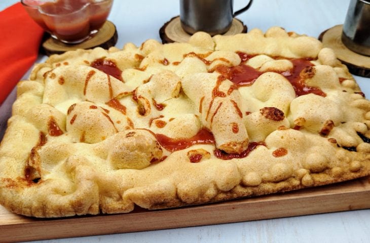 Biscoito montanha-russa com goiabada