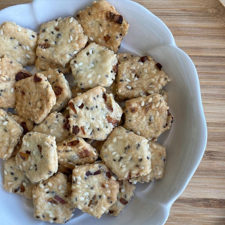 Biscoito nutritivo de cebola