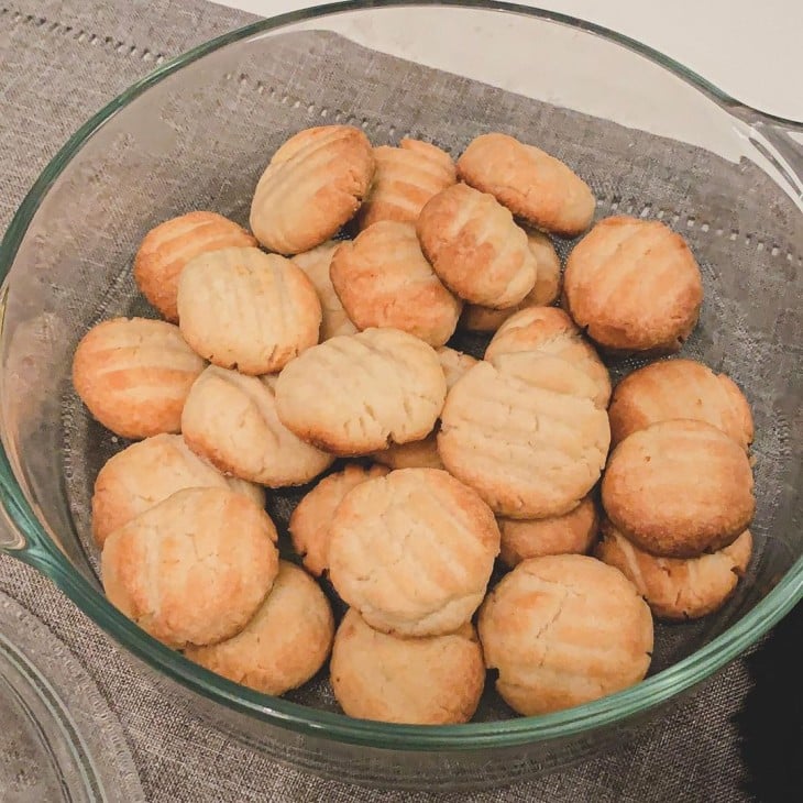 Biscoitos amanteigados vegano e sem glúten