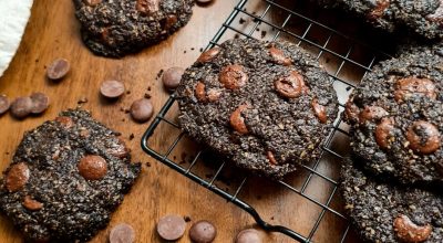 Biscoitos chocolatudos