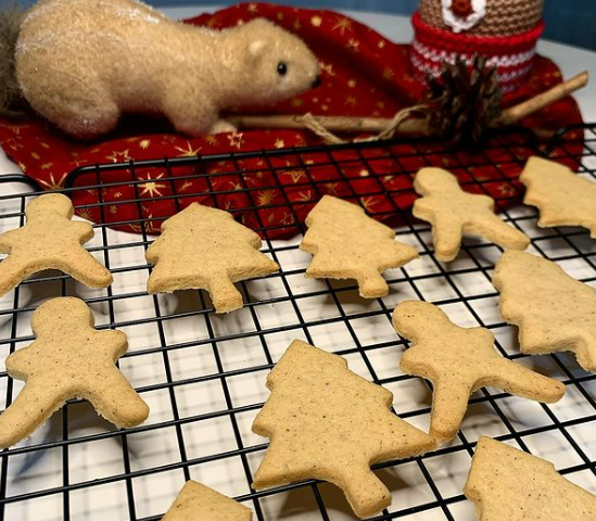 Biscoitos de canela de Natal