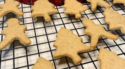 Biscoitos de canela de Natal