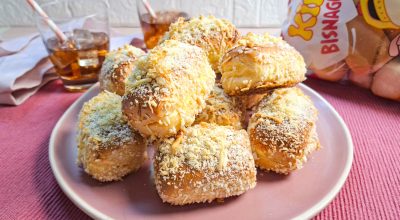 Bisnaguinha crocante de queijo