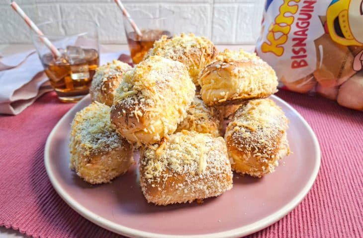 Bisnaguinha crocante de queijo