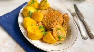 Bisteca com batatas