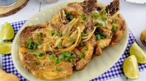 Bisteca na panela de pressão