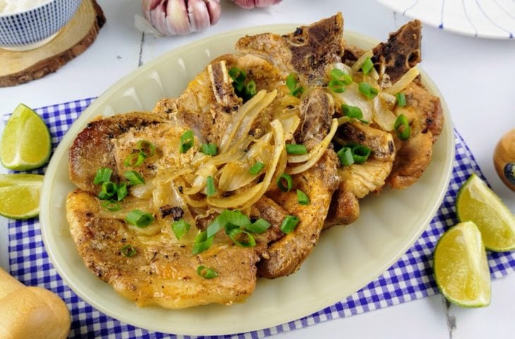 Bisteca na panela de pressão