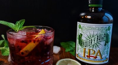 Blackberry lemon gin