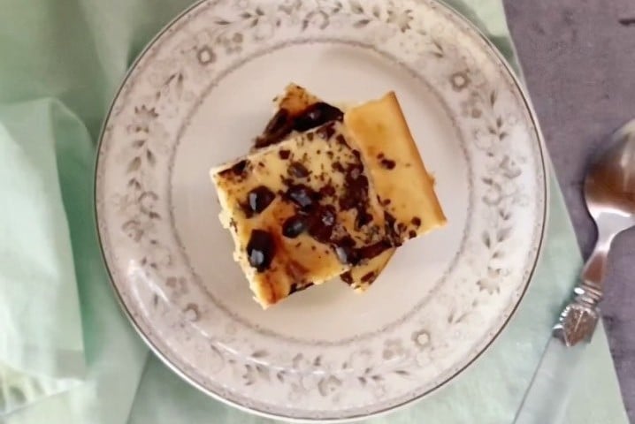 Blondie de iogurte