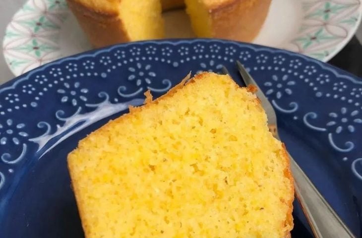 Bolo de cuscuz fofinho