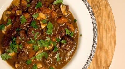 Boeuf bourguignon express