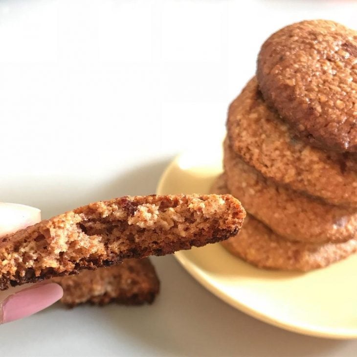Bolachas de tâmaras sem açúcar