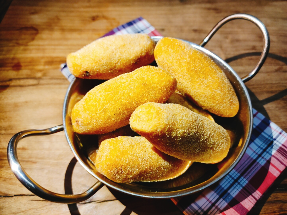 Bolinho caipira simples