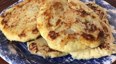 Bolinho cremoso de batata-doce