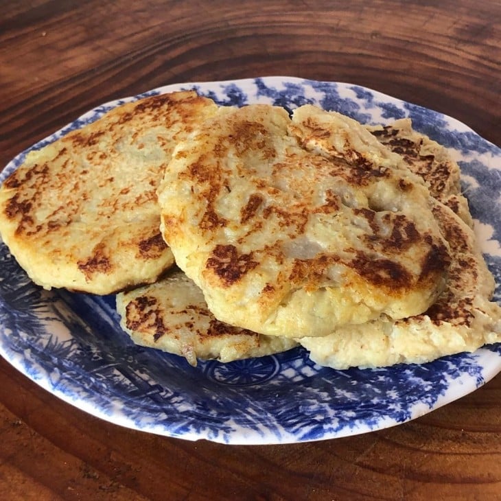 Bolinho cremoso de batata-doce