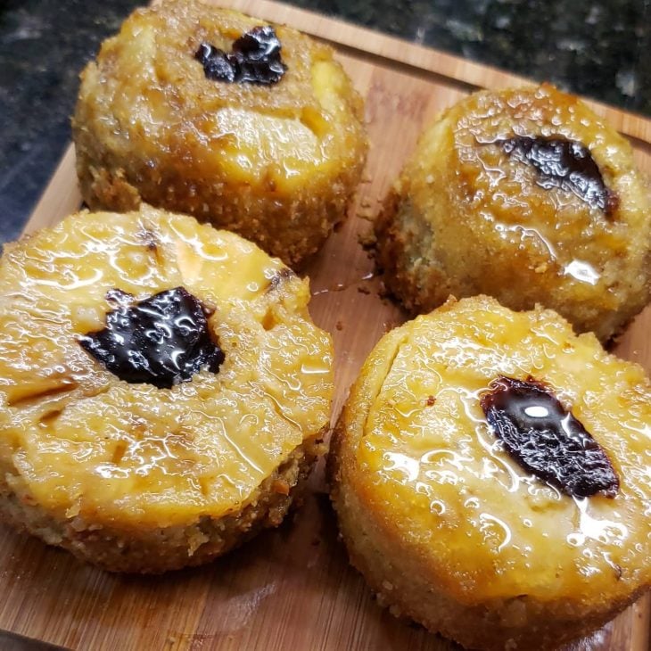 Bolinho de abacaxi na airfryer