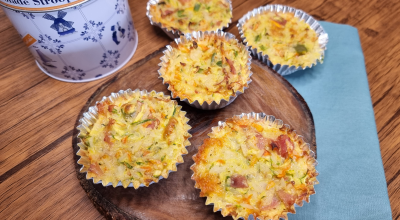 Bolinho de arroz assado fácil