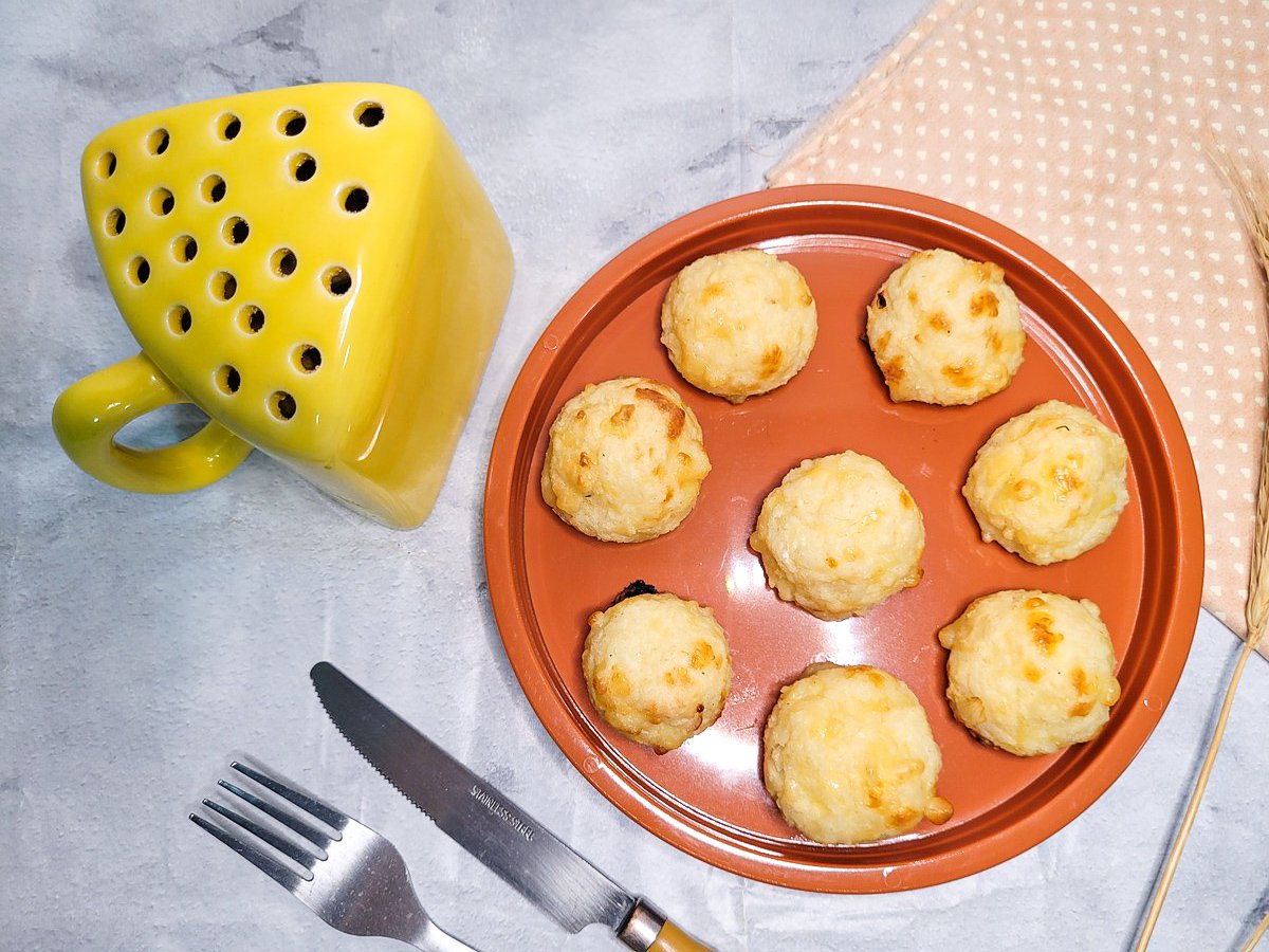 Bolinho de arroz com batata