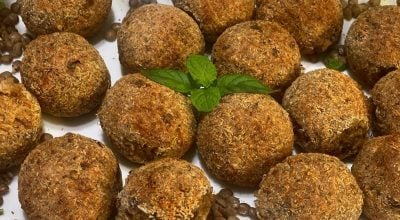 Bolinho de arroz de lentilha