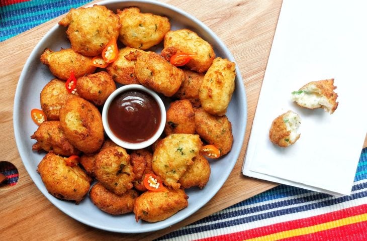 Bolinho de arroz de liquidificador