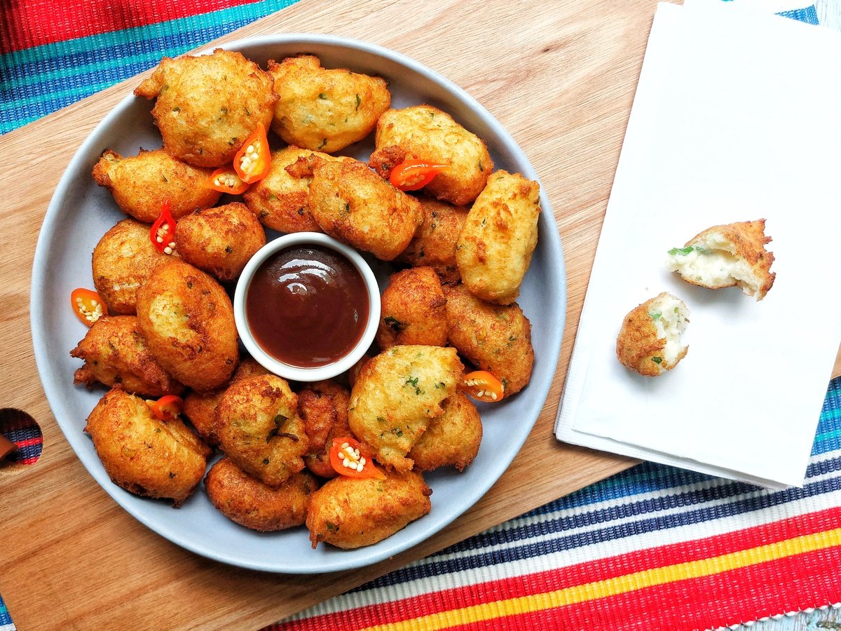 Bolinho de arroz de liquidificador