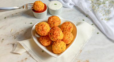 Bolinho de arroz fit na air fryer