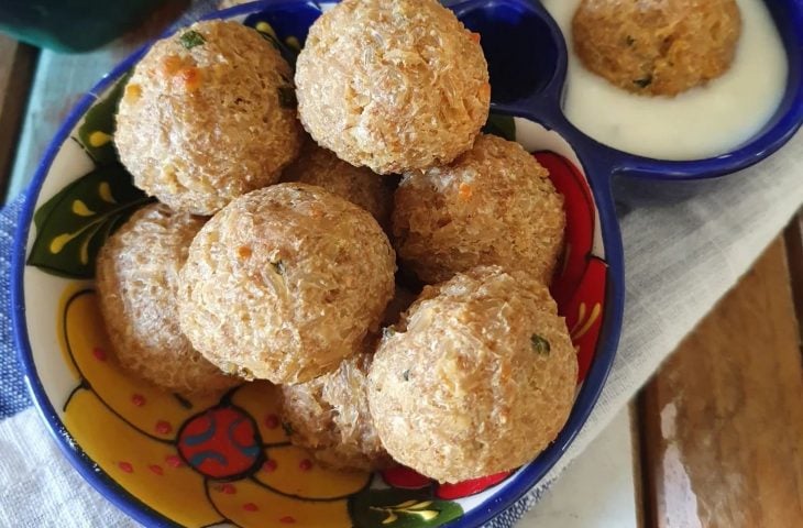 Bolinho de arroz integral