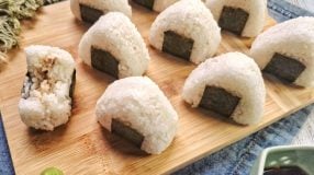 Bolinho de arroz japonês