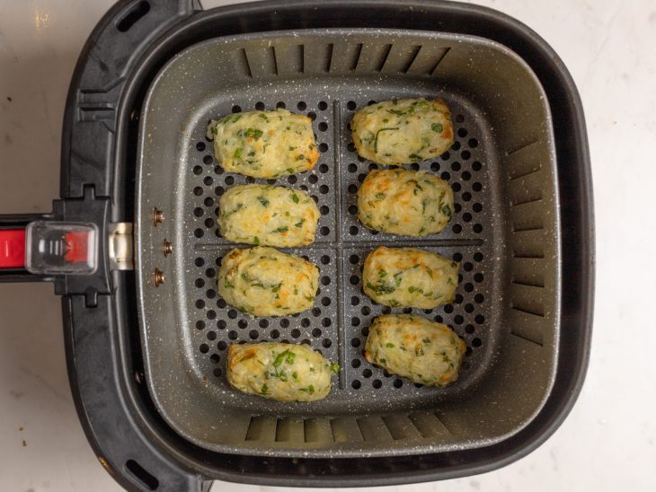 Bolinhos assados na air fryer.