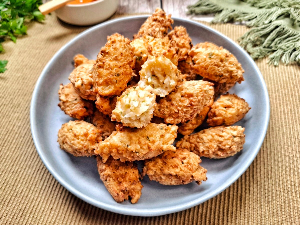Bolinho de arroz rápido
