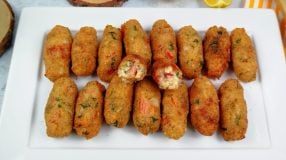 Bolinho de arroz sem ovo