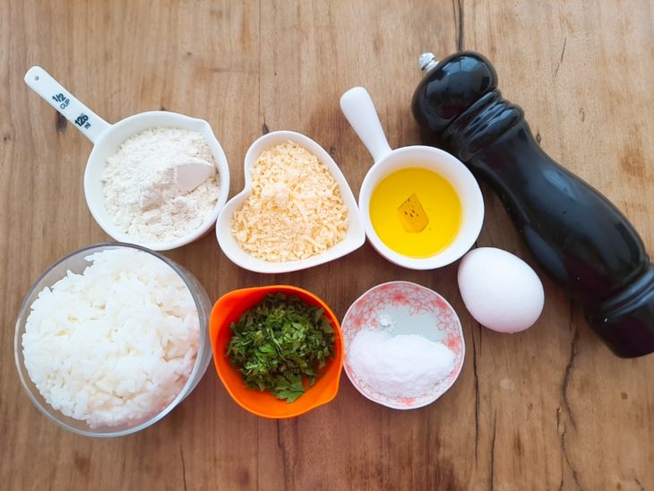 Bolinho de arroz simples na airfryer - Passo a Passo