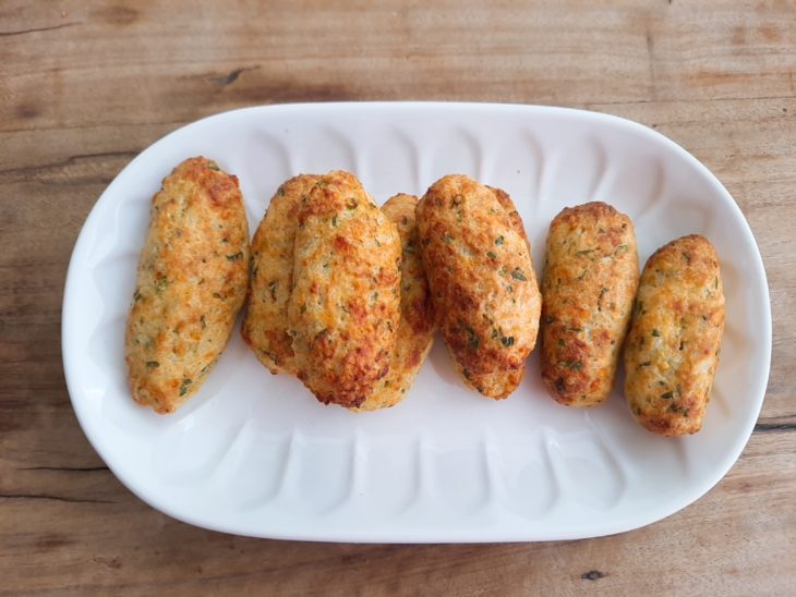 Bolinho de arroz simples na airfryer - Passo a Passo