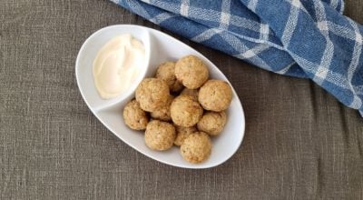 Bolinho de atum assado fácil