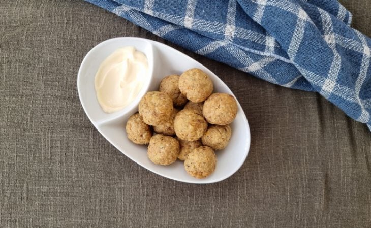 Bolinho de atum assado fácil